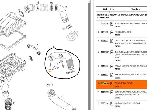 Pipe OPEL ASTRA H GTC (A04) 1.6 (L08) | BP33016696M125  - Image 6