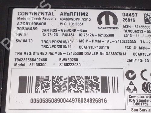 Electronic module ALFA ROMEO GIULIA (952_) 2.2 D (952AFA25, 952AFM25, 952ALA25) | BP38539282M83 - Image 5