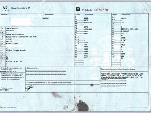 Sikkerhedssele-spænde INFINITI EX 30d | BP27612396I32 - Image 7