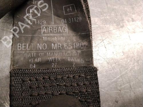 Front left seatbelt MITSUBISHI SPACE STAR MPV (DG_A) 1.9 DI-D (DG4A) | BP38410069I26  - Image 7