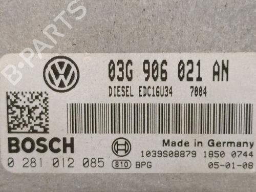 Engine control unit (ECU) VW PASSAT B6 (3C2) 1.9 TDI | BP39588971M57 - Image 2