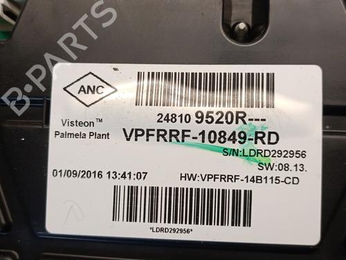 Instrument cluster RENAULT CAPTUR I (J5_, H5_) 1.5 dCi 90 (J5N4, J5M5, J5MW, J5M6, J5AL, J5AJ) | BP33691764C47  - Image 6