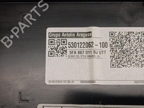 Venstre frontpanel SEAT LEON (KL1, KLG)  | BP31333837C58 