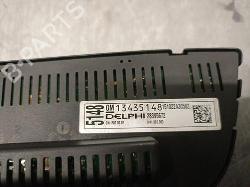 Climate control OPEL MERIVA B MPV (S10) 1.4 (75) | BP24154864I5 