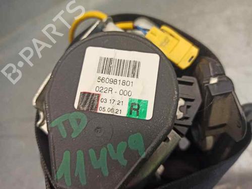 Rear right seatbelt VW TOUAREG (7LA, 7L6, 7L7) 3.0 V6 TDI | BP7446749I28 