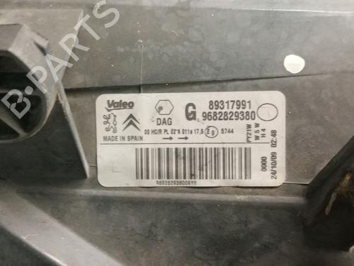 Left headlight PEUGEOT PARTNER Box Body/MPV  | BP29583752C28 