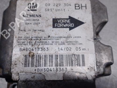 Airbag styreenhed OPEL ASTRA G Hatchback (T98) 2.2 DTI (F08, F48) | BP29735048M53 