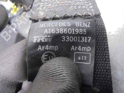 Rear left seatbelt MERCEDES-BENZ M-CLASS (W163) ML 270 CDI (163.113) | BP7445620I29 