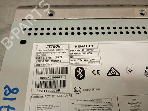 Radio RENAULT EXPRESS Box Body/MPV 1.5 Blue dCi 75 (F6AA) | BP29438278E6 