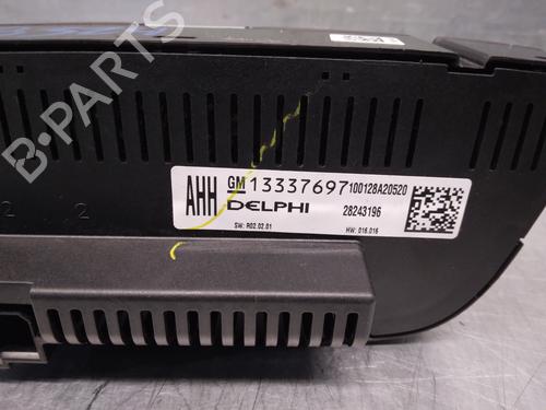 Climate control OPEL ASTRA J (P10) 1.7 CDTI (68) | BP13884320I5 