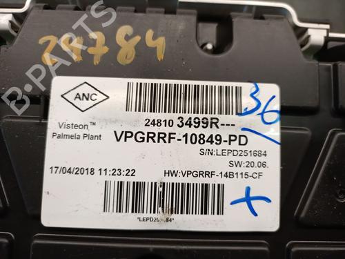 Instrument cluster RENAULT CAPTUR I (J5_, H5_) 1.2 TCe 120 | BP32684865C47  - Image 6