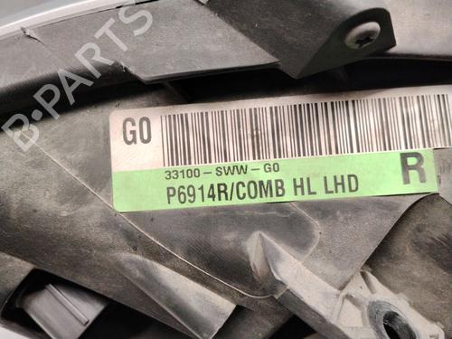 Right headlight HONDA CR-V III (RE_) 2.2 i-DTEC 4WD (RE6) | BP40184491C29  - Image 8