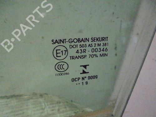 Front left door window VW GOLF VI (5K1) 1.4 | BP9655024C18 