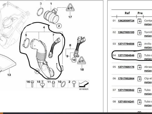 Pipe BMW 3 Coupe (E92)  | BP33127600M125  - Image 6