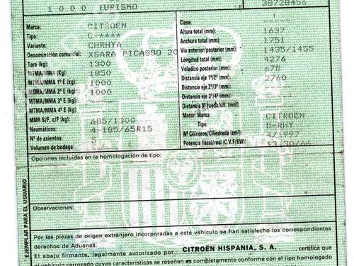 Vacuum pump CITROËN XSARA PICASSO (N68) 2.0 HDi | BP2222528M80 