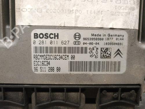 Engine control unit (ECU) PEUGEOT 307 (3A/C) 1.6 HDi 110 | BP40539109M57 - Image 4