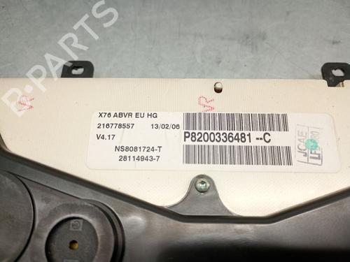 Instrument cluster RENAULT KANGOO (KC0/1_) 1.5 dCi | BP29808080C47 