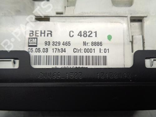 Climate control OPEL MERIVA A MPV (X03) 1.6 16V (E75) | BP10643805I5 