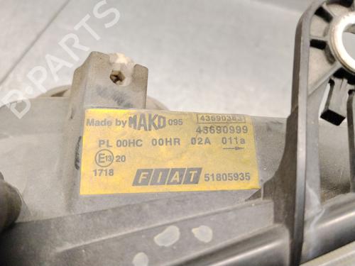 Left headlight FIAT DOBLO Box Body/MPV (223_) 1.3 D Multijet | BP36112086C28 - Image 5