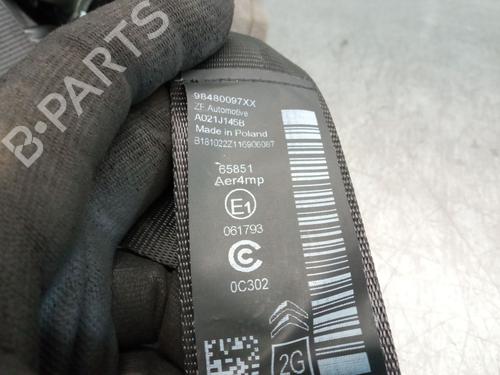 Rear left seatbelt CITROËN C5 AIRCROSS (A_) 1.2 PureTech 130 (ARHNSJ) | BP27668220I29 
