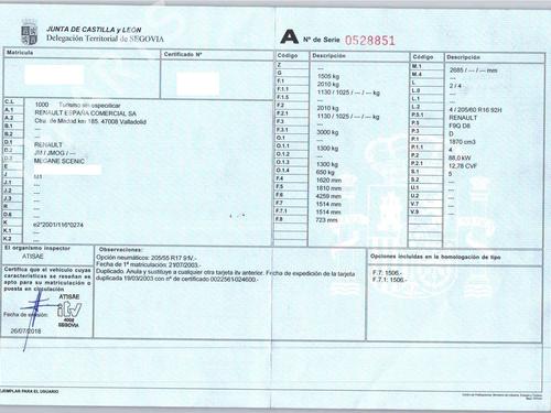 Mass air flow sensor RENAULT SCÉNIC II (JM0/1_) 1.9 dCi (JM0G, JM12, JM1G, JM2C) | BP37080363M95 - Image 8