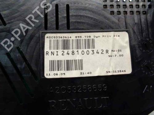 Instrument cluster RENAULT MEGANE III Hatchback (BZ0/1_, B3_) 1.9 dCi (BZ0N, BZ0J) | BP6895037C47 
