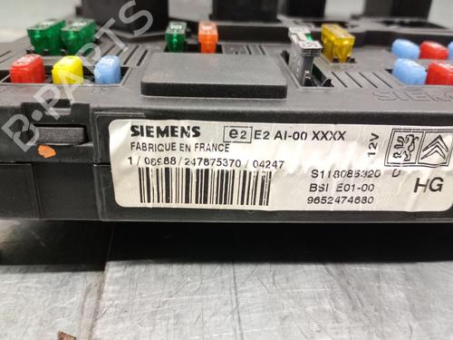 Fuse box CITROËN XSARA PICASSO (N68) 1.6 HDi | BP29387094E1 