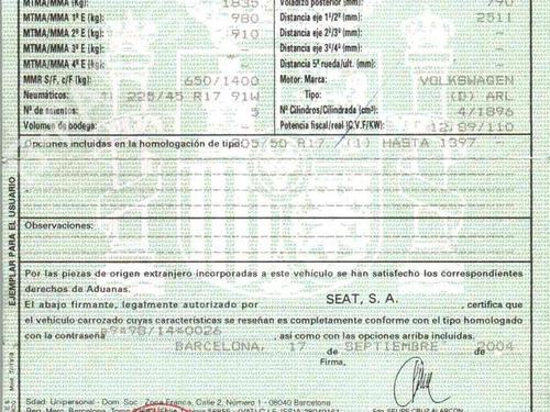 Girspak SEAT LEON (1M1) 1.9 TDI | BP29135488M90 