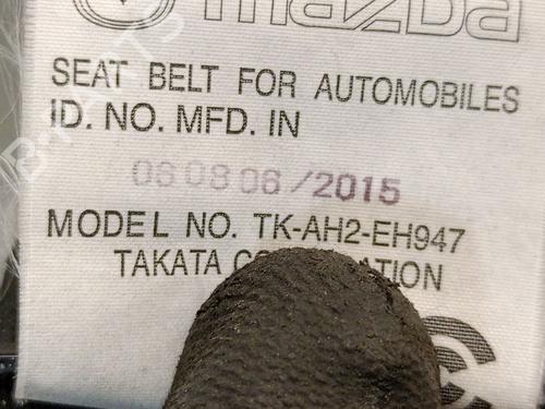 Front left seatbelt MAZDA 6 Saloon (GJ, GL) 2.2 D (GJ2FP) | BP33235828I26  - Image 7