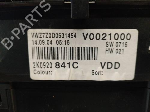 Instrument cluster VW CADDY III Box Body/MPV (2KA, 2KH, 2CA, 2CH) 1.9 TDI | BP17972459C47 