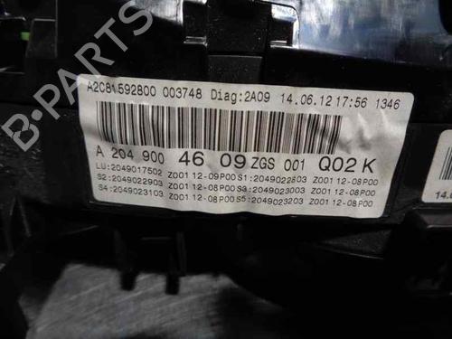 Instrument cluster MERCEDES-BENZ C-CLASS (W204) C 220 CDI (204.002) | BP5037095C47