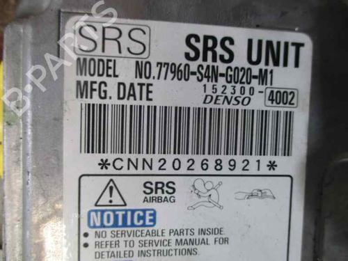 ECU airbags HONDA HR-V (GH_) 1.6 16V (GH1, GH3) 77960S4NG020 | 152300 | DENSO