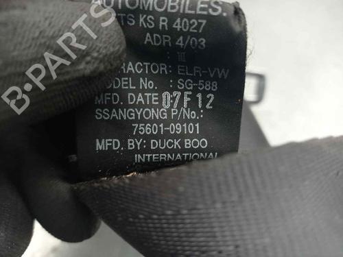 Rear left seatbelt SSANGYONG KYRON 2.0 Xdi | BP9369966I29 