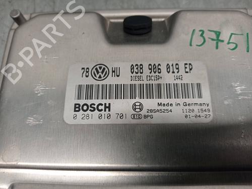 Engine control unit (ECU) VW PASSAT B5.5 (3B3) 1.9 TDI | BP8289116M57 