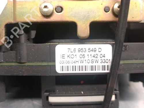 Headlight switch VW TOUAREG (7LA, 7L6, 7L7) 2.5 R5 TDI | BP28027802I24 