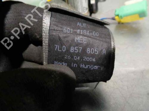 Rear left seatbelt VW TOUAREG (7LA, 7L6, 7L7) 2.5 R5 TDI | BP7446368I29 