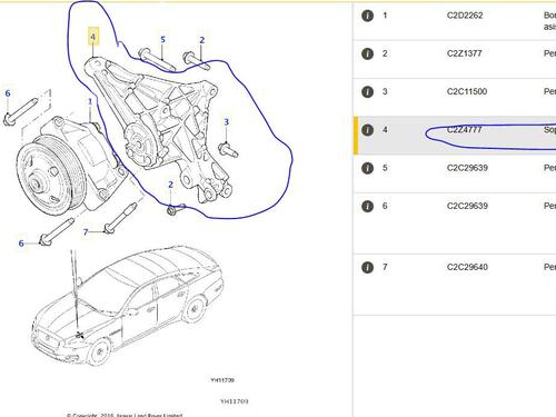 Engine mount JAGUAR XF I (X250) 3.0 D | BP21579141M89 