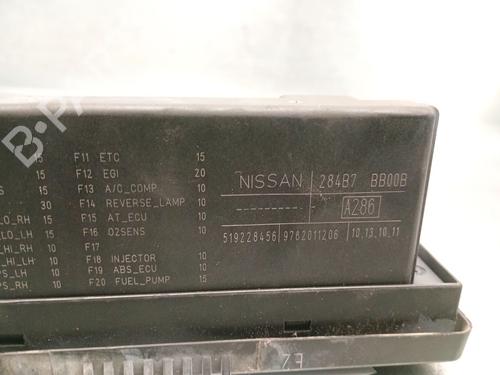 Fuse box NISSAN QASHQAI I (J10, NJ10)  | BP29877510E1