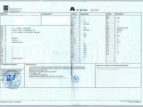 Left front window switch RENAULT MEGANE III Coupe (DZ0/1_) 1.4 TCe (DZ0F, DZ1V) | BP33873390I27 - Image 7
