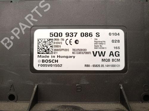 Comfort control module SKODA OCTAVIA III Combi (5E5, 5E6) 2.0 TDI | BP37295086M56 - Image 3