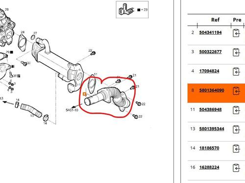 Pipe IVECO DAILY V Van 35C15 V, 40C15 V, 45C15 V, 50C15 V, 60C15 V,65C15 V | BP37197326M125 - Image 5