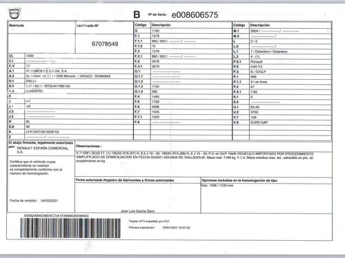 Front slam panel DACIA SANDERO III 1.0 TCe 90 | BP31571042C72 