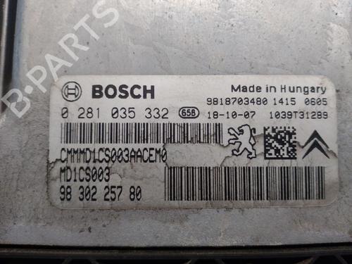 Engine control unit (ECU) PEUGEOT 2008 I (CU_) 1.5 BlueHDI 100 | BP32388645M57 - Image 4