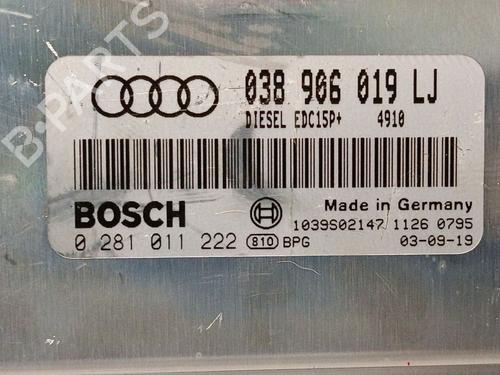 Engine control unit (ECU) AUDI A4 B6 (8E2) 1.9 TDI | BP40129135M57 - Image 2