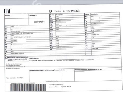Pipe FIAT 600e / 600 (365_, 364_) Mild Hybrid | BP27978829M125 