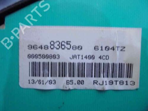 Instrument cluster PEUGEOT 206 Hatchback (2A/C) 1.4 HDi eco 70 | BP2057398C47 