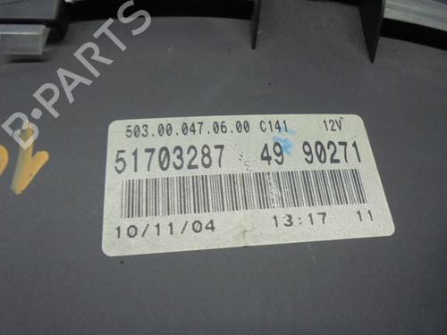Instrument cluster FIAT PUNTO (188_) 1.9 JTD | BP16770749C47 