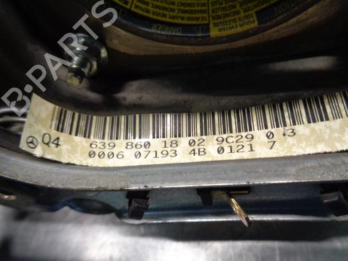 Driver airbag MERCEDES-BENZ VITO / MIXTO Van (W639)  | BP9273385C9 