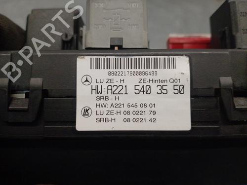 Fuse box MERCEDES-BENZ S-CLASS (W221, V221)  | BP18013355E1 
