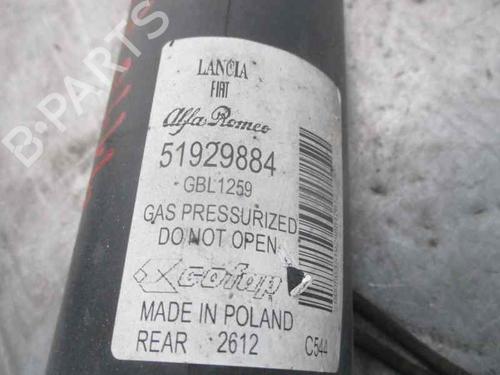 Right rear shock absorber FIAT FIORINO Box Body/MPV (225_) 1.3 D Multijet (225BXD1A, 225BXB1A, 225BXB11) | BP3508969M19 